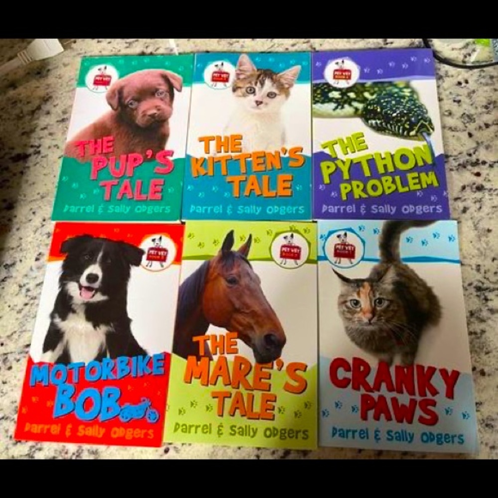 Usborne pet vet book series